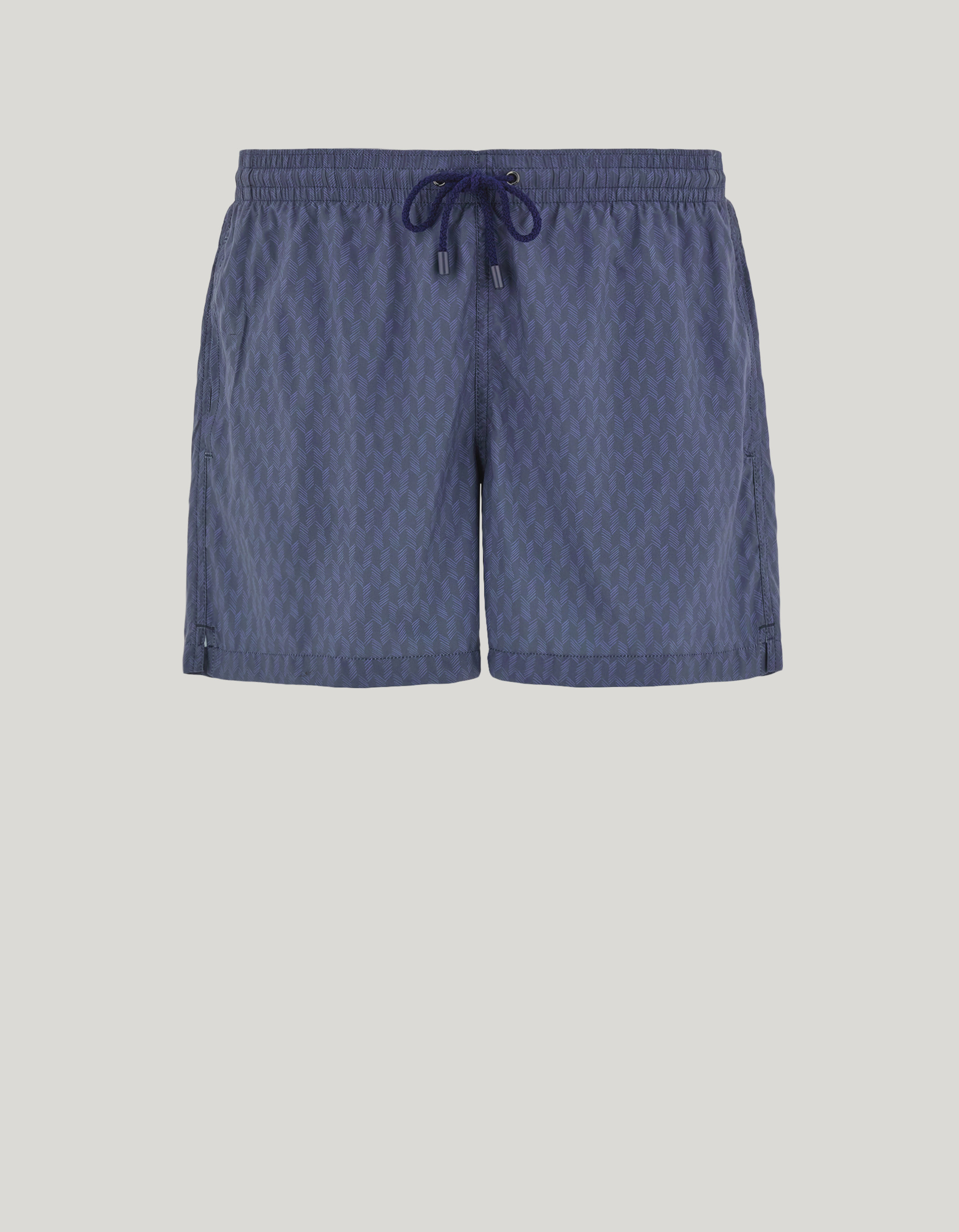 Blue boxer swim shorts with pockets_93024-UA00101-005