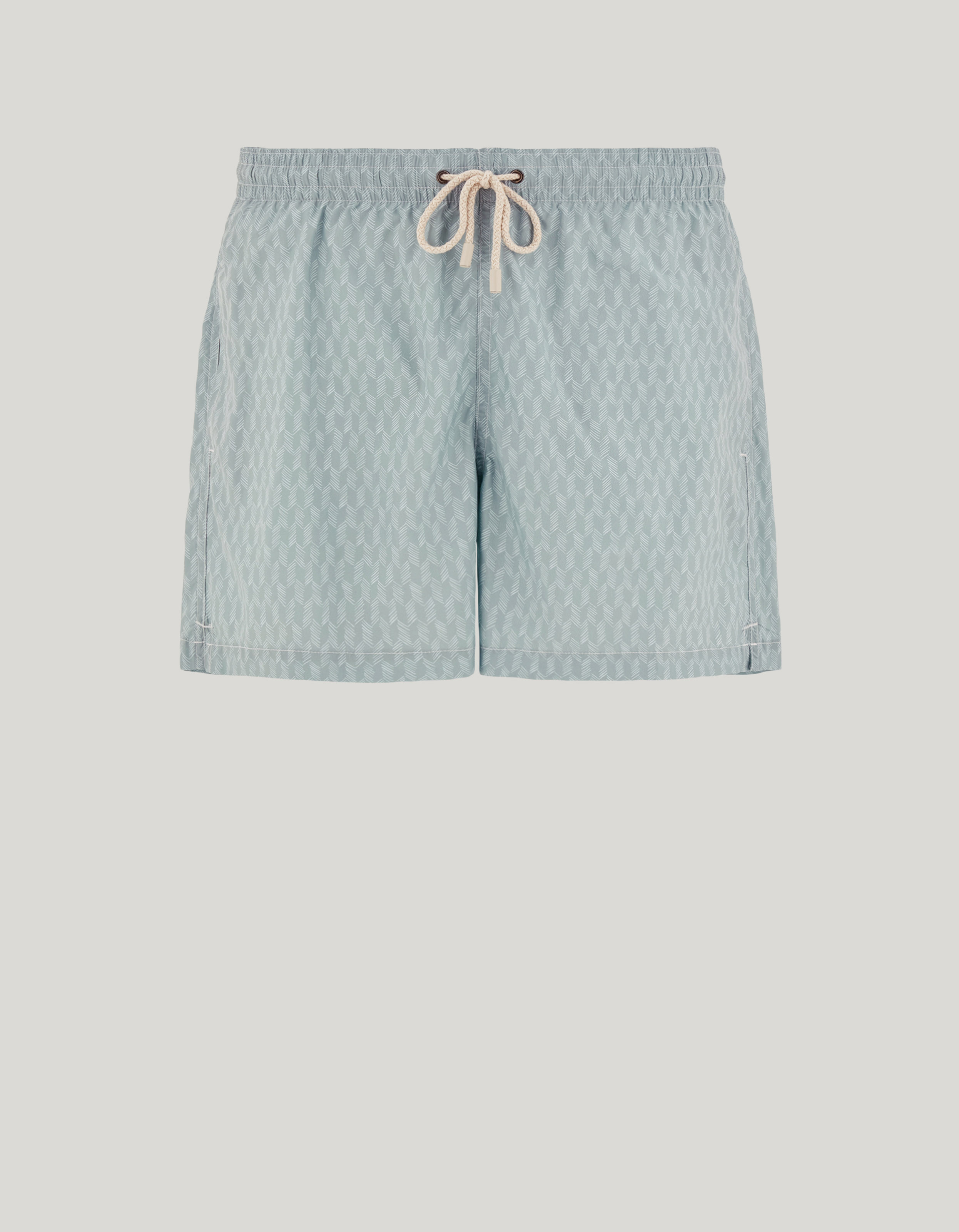 Green boxer swim shorts with pockets_93024-UA00101-003