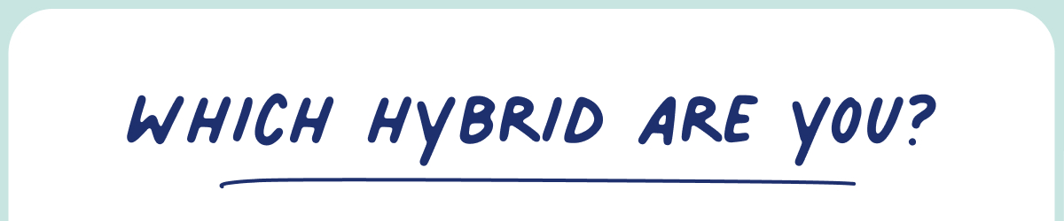 which hybrid are you?