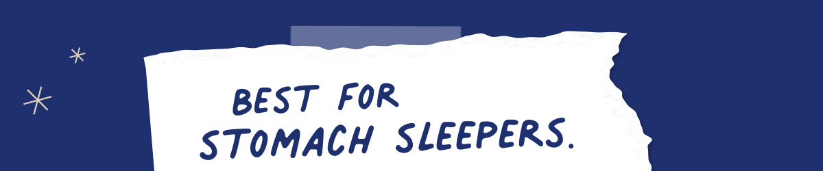 best for stomach sleepers