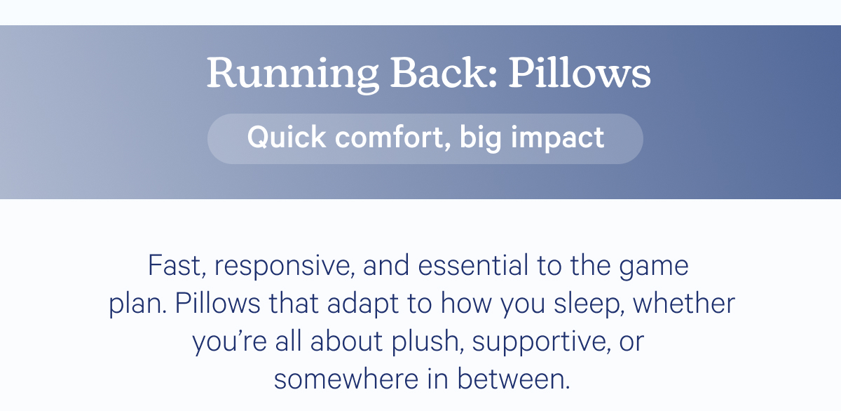 pillows