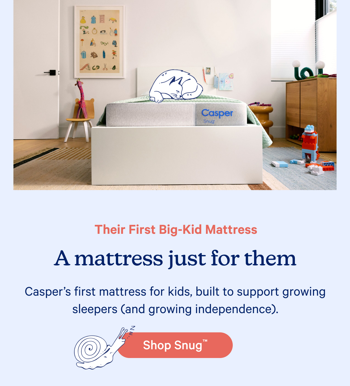 A mattress just for them