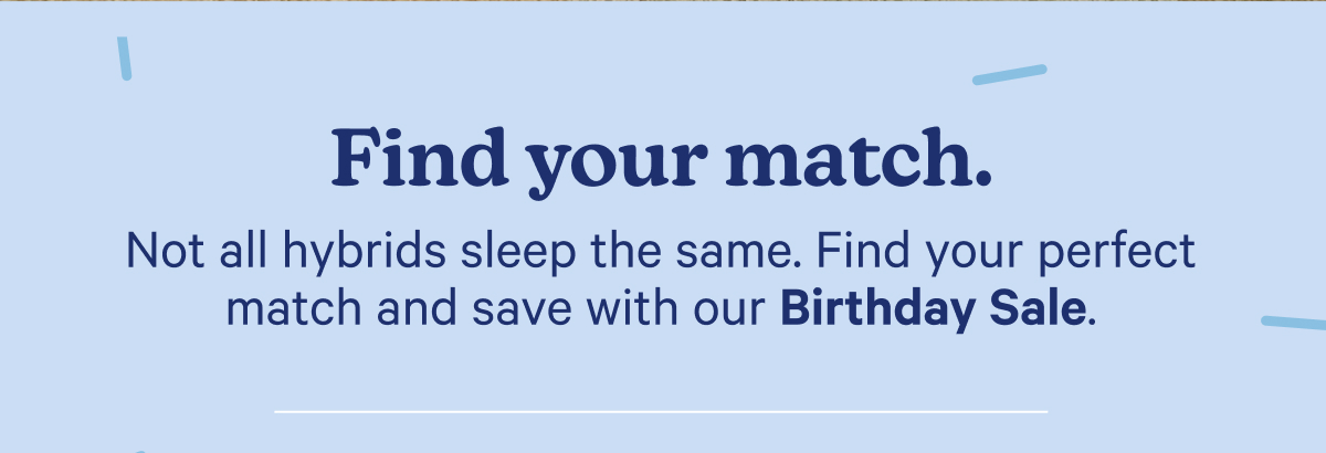 Find your match