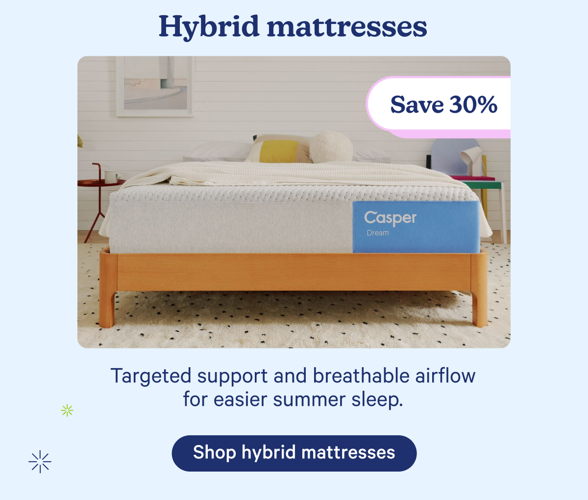Hybrid mattresses