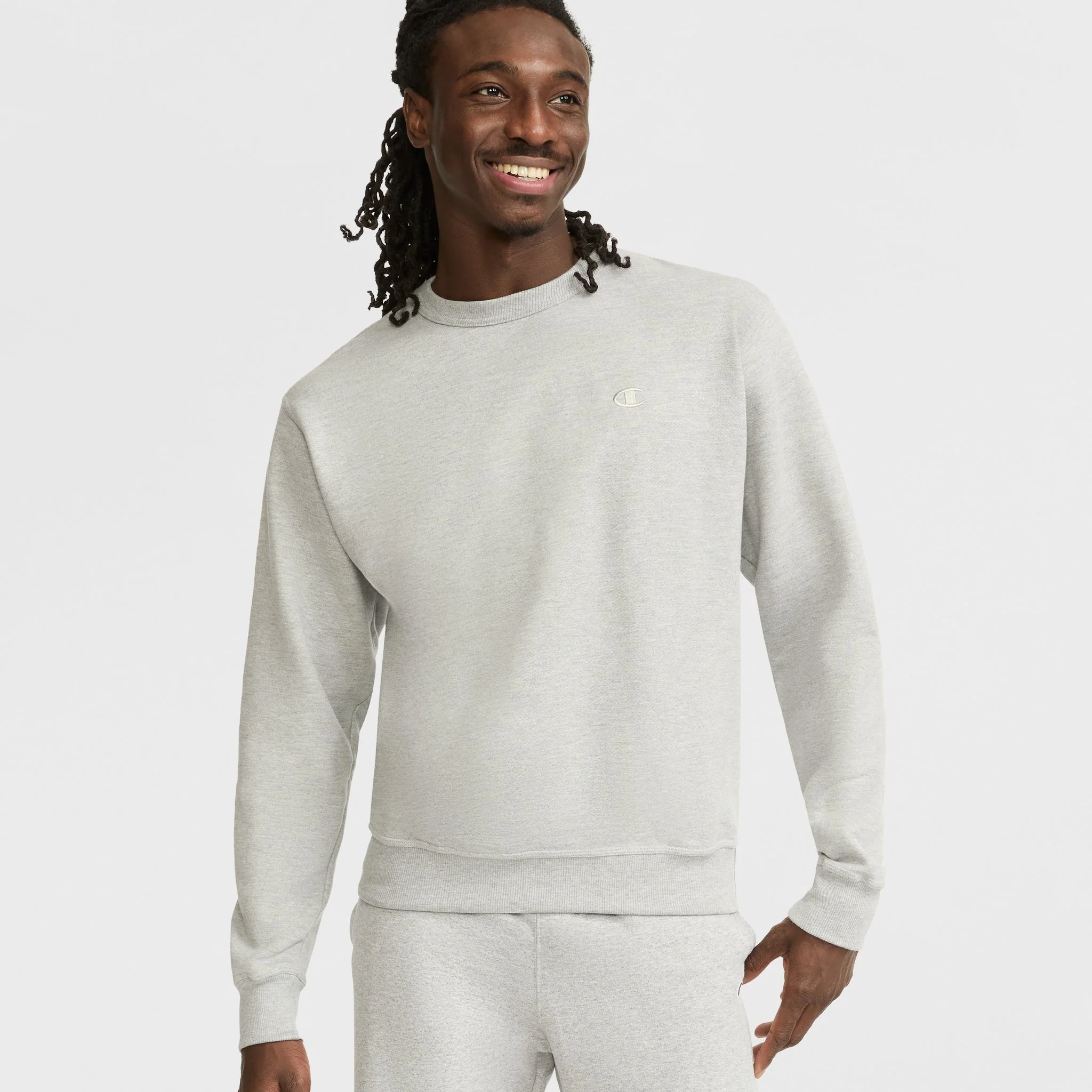 Image of Powerblend Crewneck Sweatshirt, C Logo