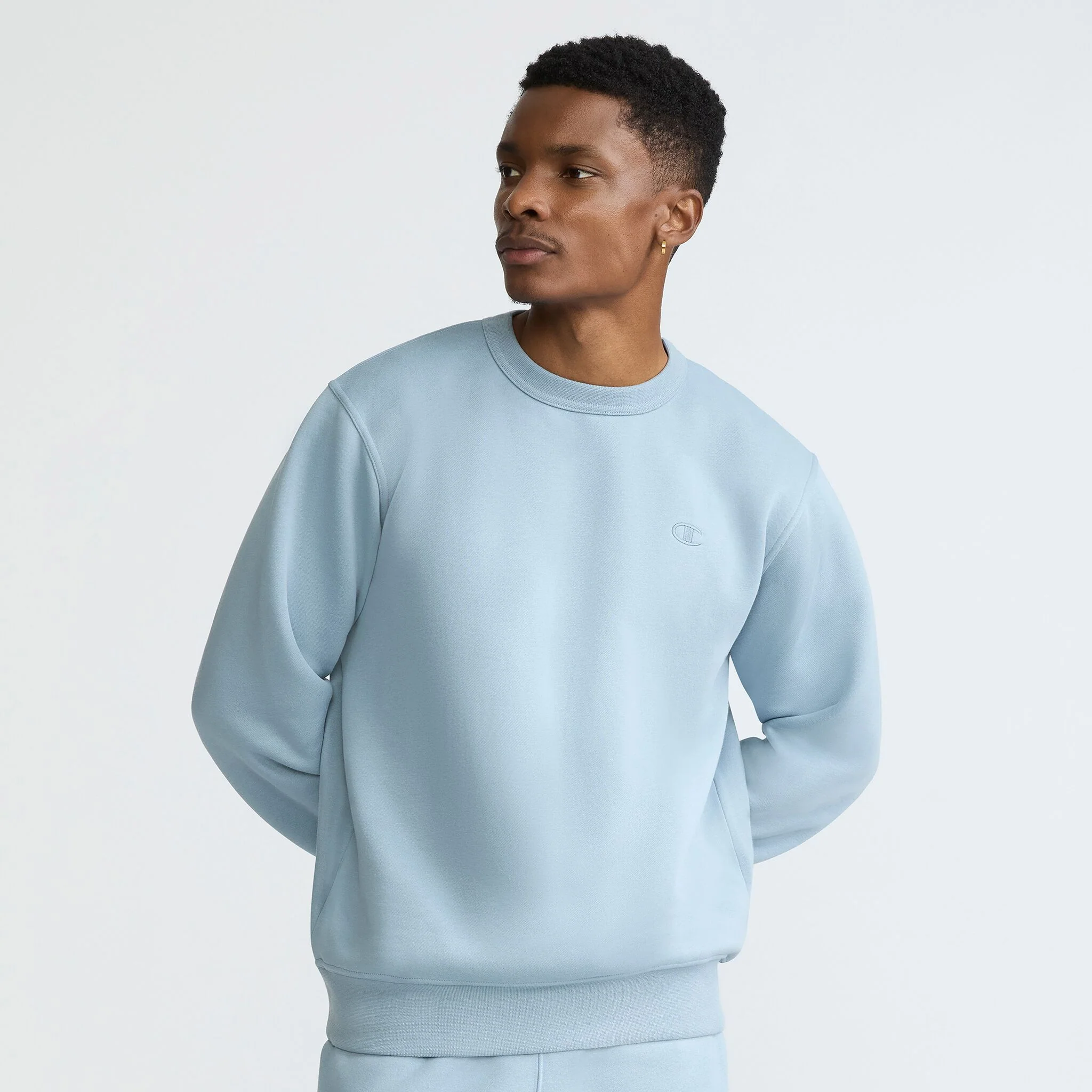 Image of Powerblend Crewneck Sweatshirt, C Logo