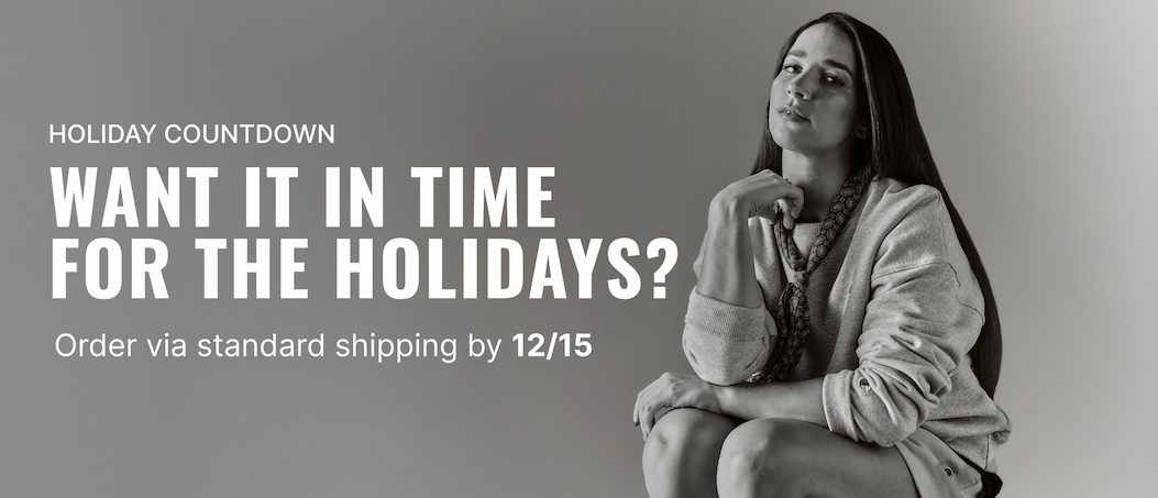 STANDARD SHIPPING ENDS TONIGHT