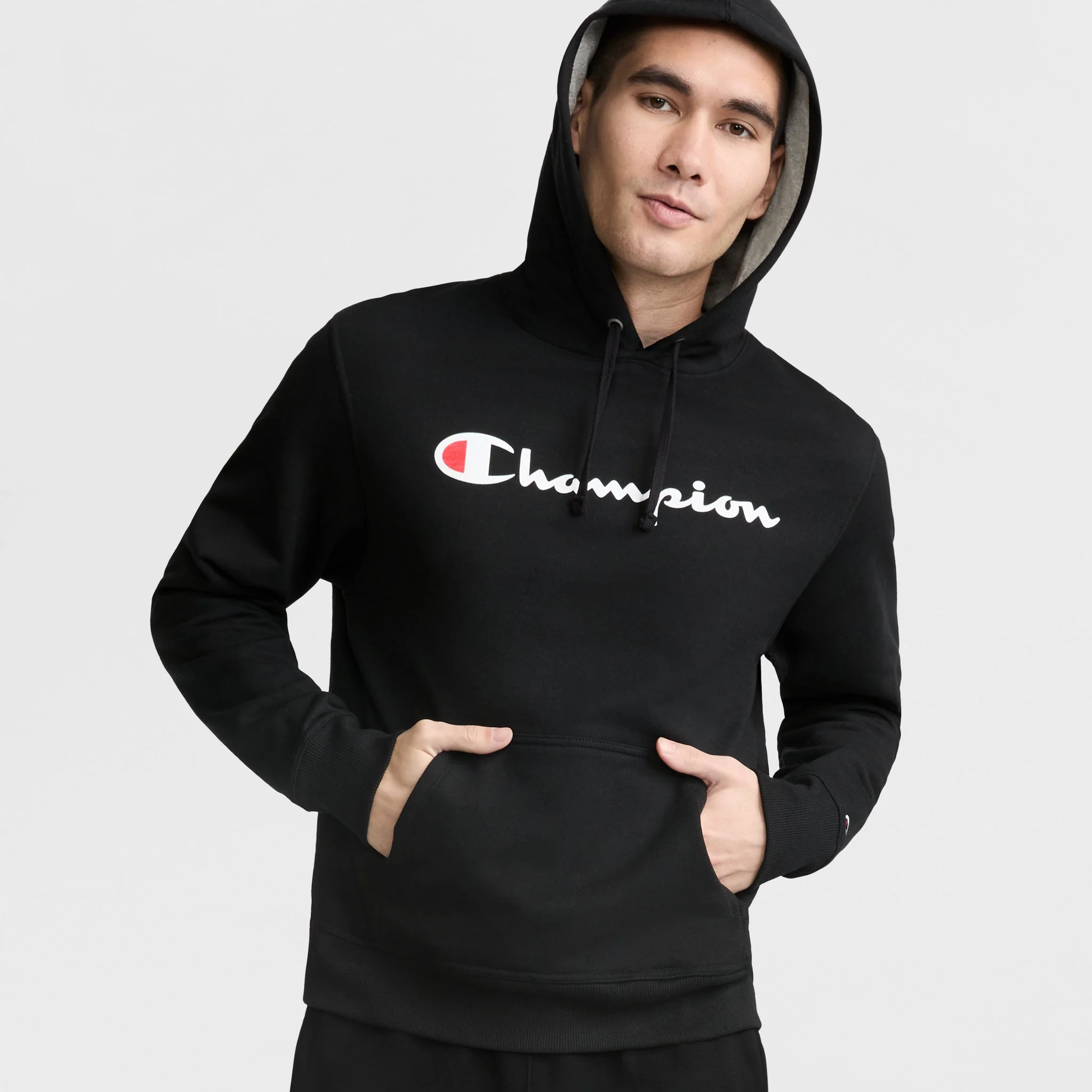 Image of Powerblend Hoodie, Full Script Logo