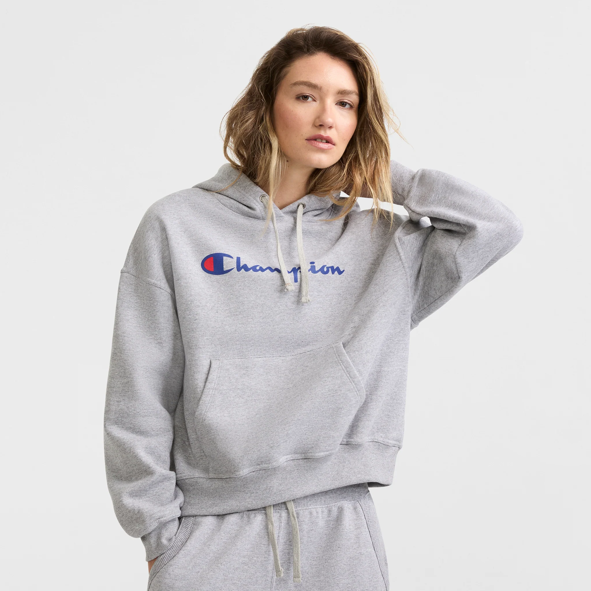 Image of Powerblend Hoodie, Script Logo