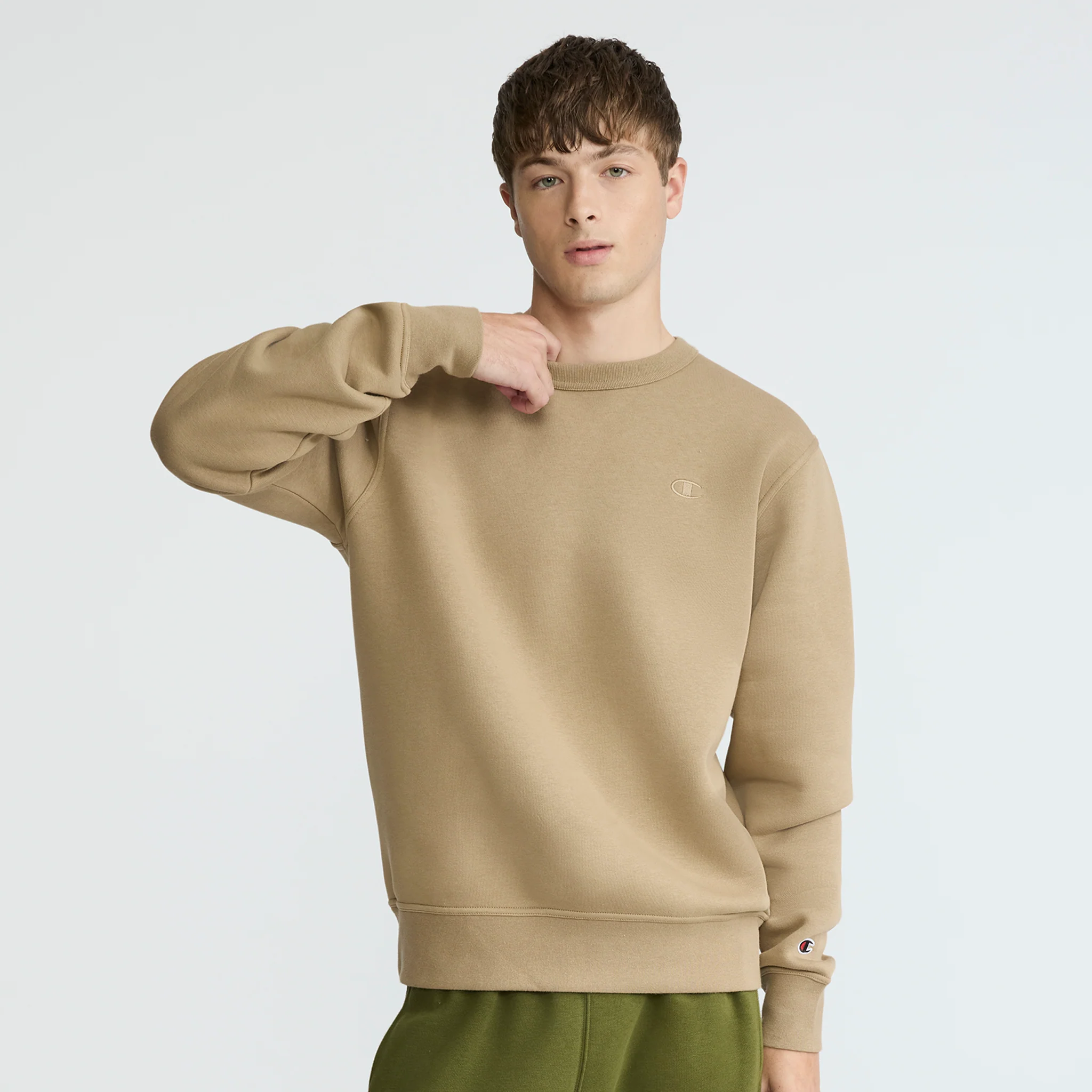 Image of Powerblend Crewneck Sweatshirt, C Logo