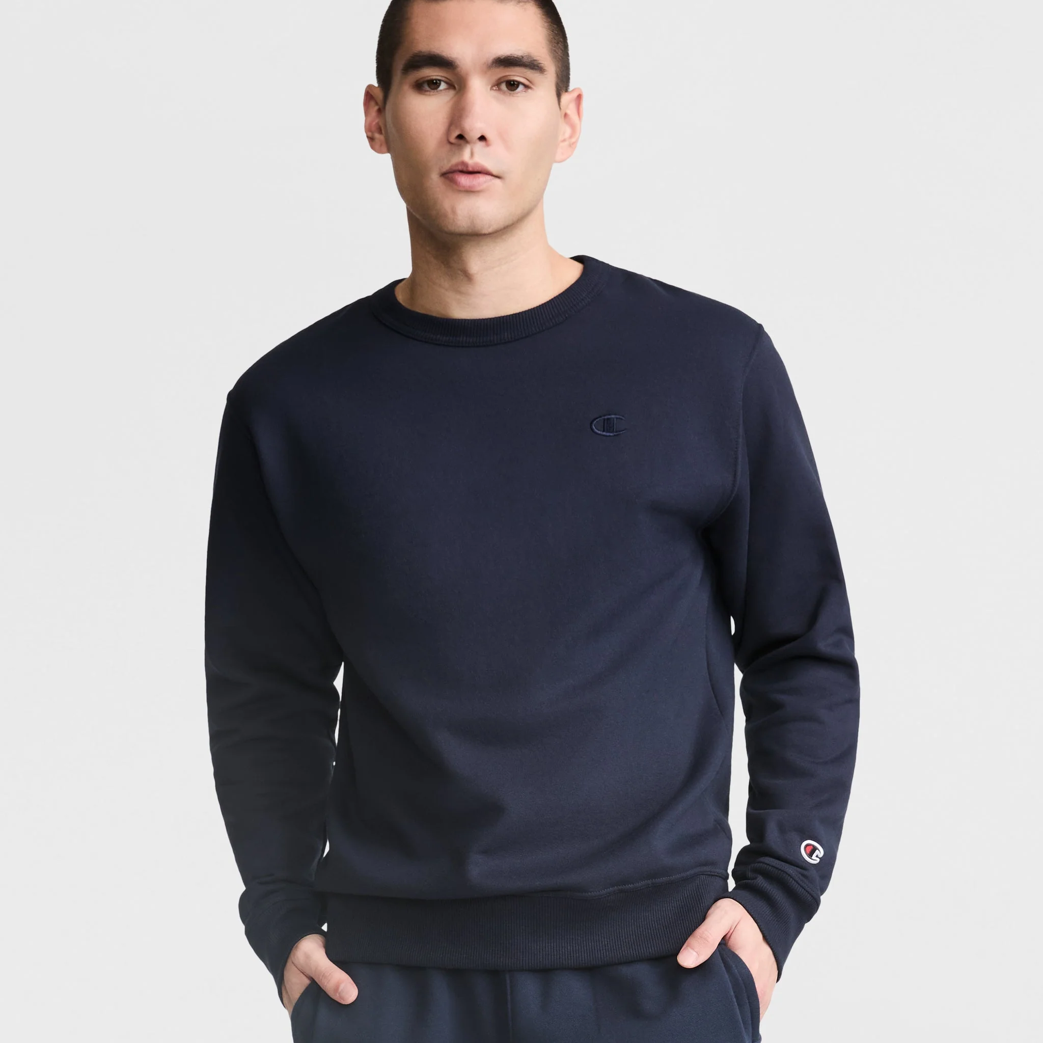 Image of Powerblend Crewneck Sweatshirt, C Logo