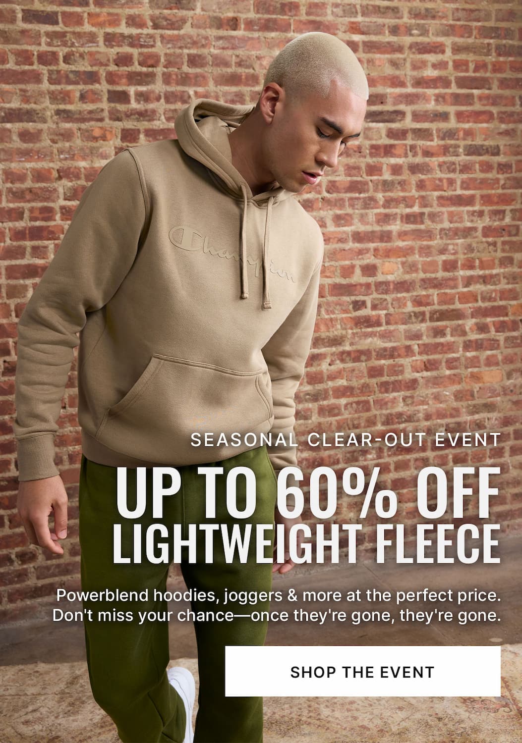 Up to 60% Off Lightweight Fleece 