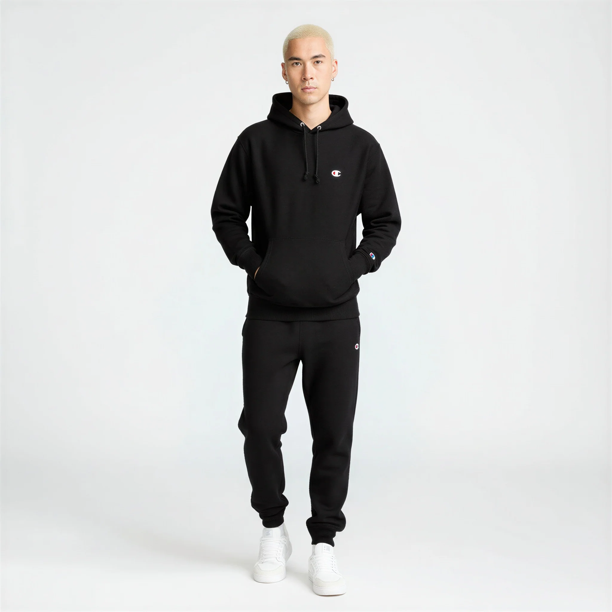 Image of Reverse Weave Hoodie/Sweatpants Set