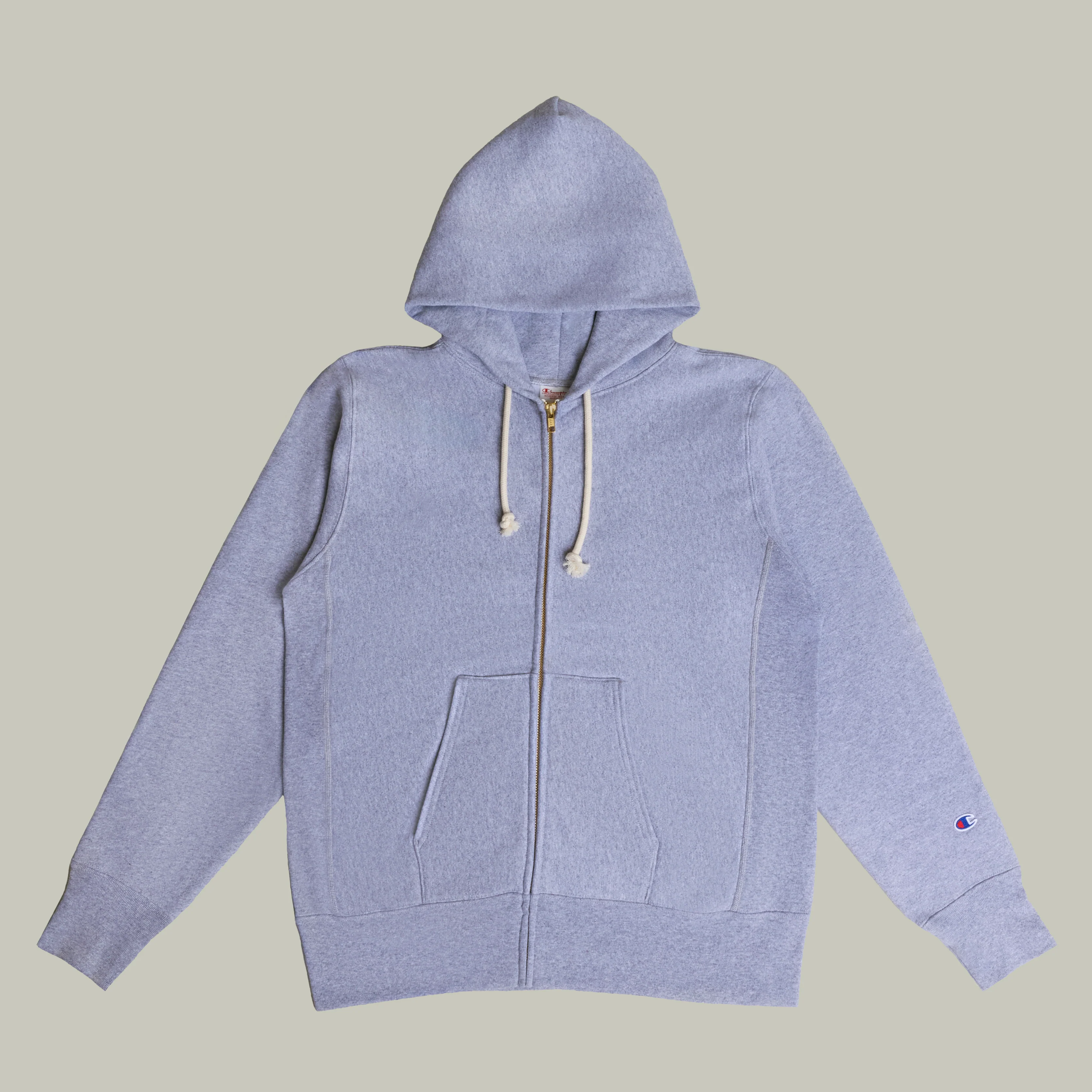 Image of USA Reverse Weave® Zip Hooded Sweatshirt