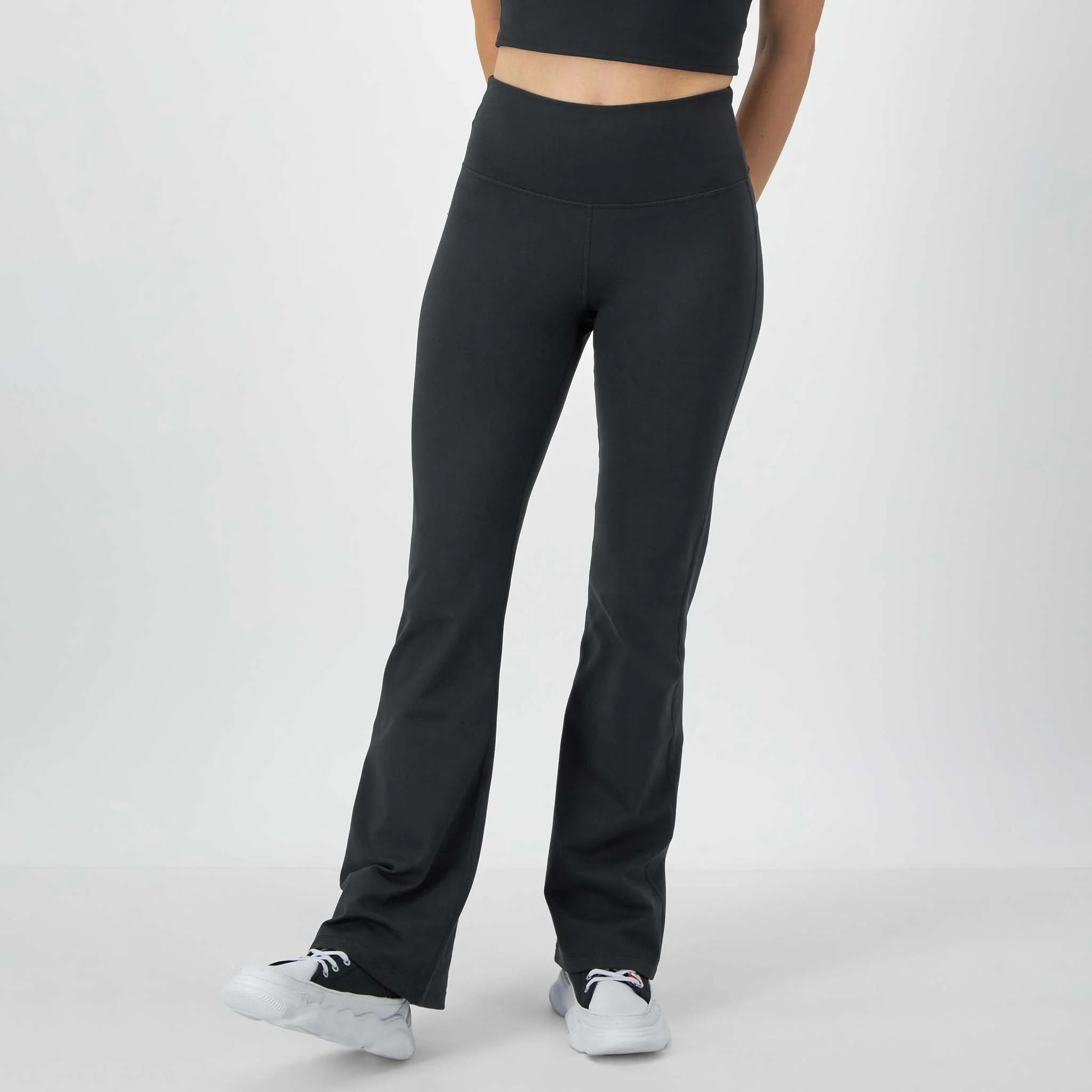 Image of Soft Touch Flare Leggings, Anti Odor, C Logo