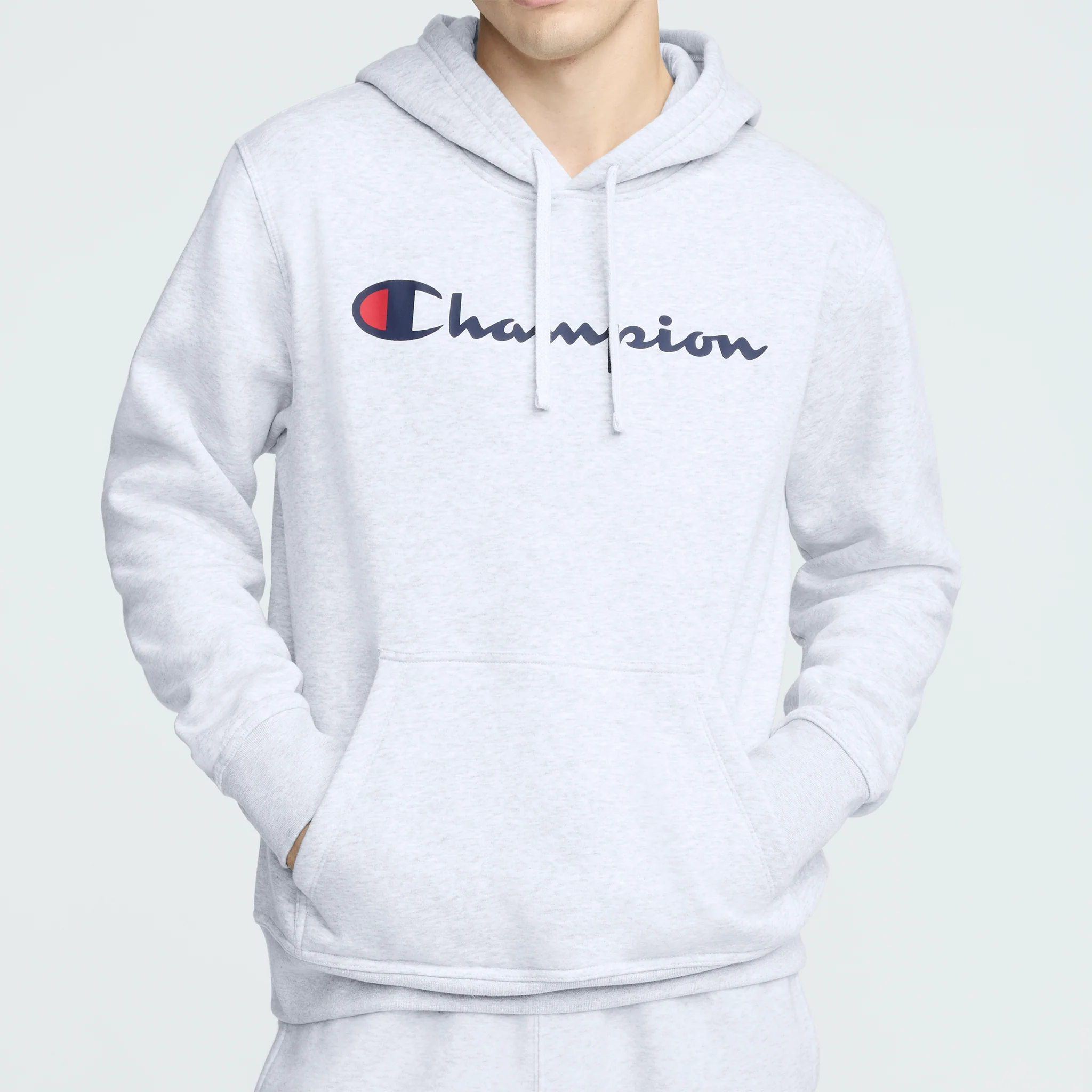 Image of Powerblend Hoodie, Full Script Logo