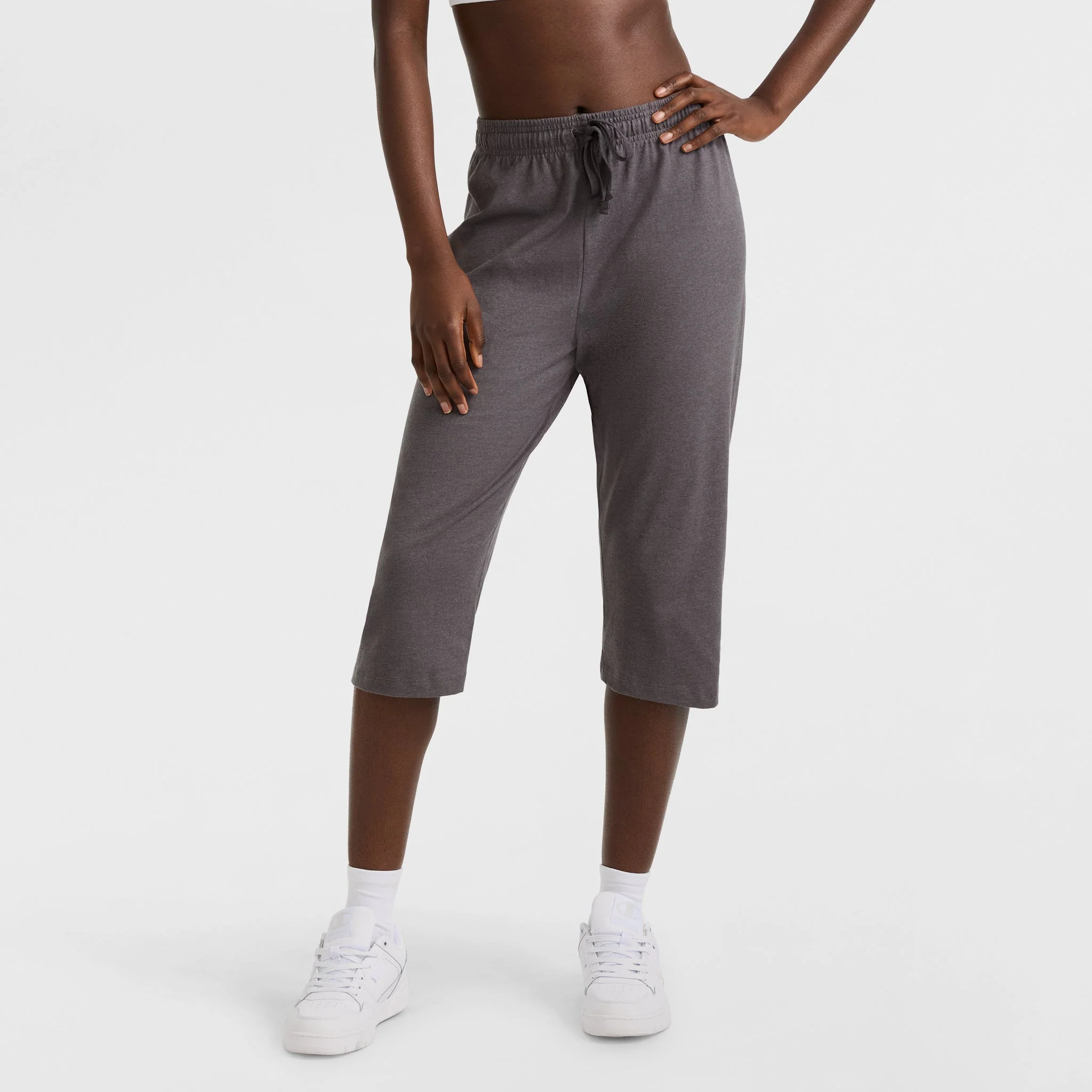 Image of Lightweight Lounge Capri Pants, C Logo