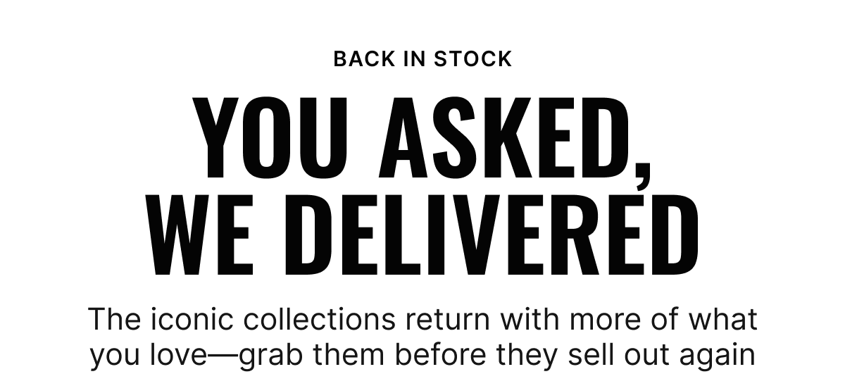 Back in Stock | You Asked, We Delivered [Shop Powerblend]