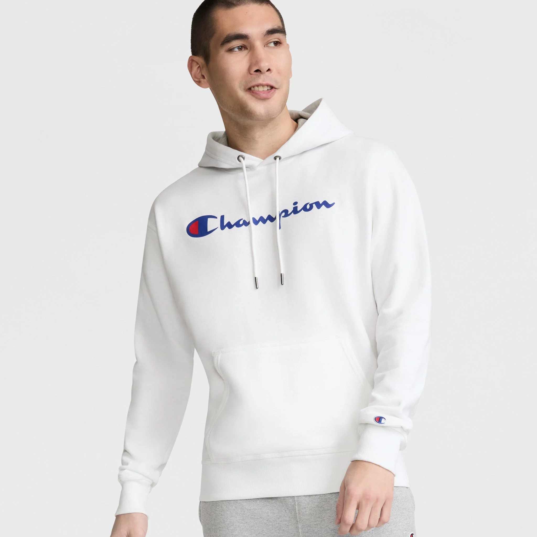 Image of Powerblend Hoodie, Full Script Logo
