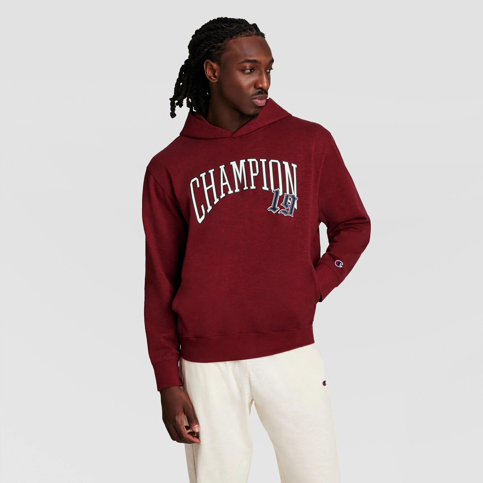 Image of Modern Retro Washed Hoodie, C Logo