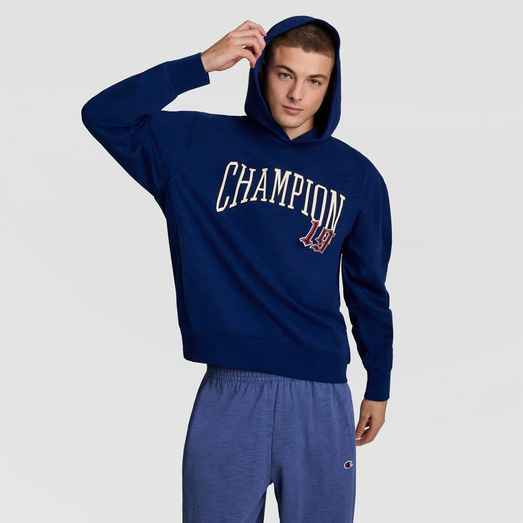 Image of Modern Retro Washed Hoodie, C Logo
