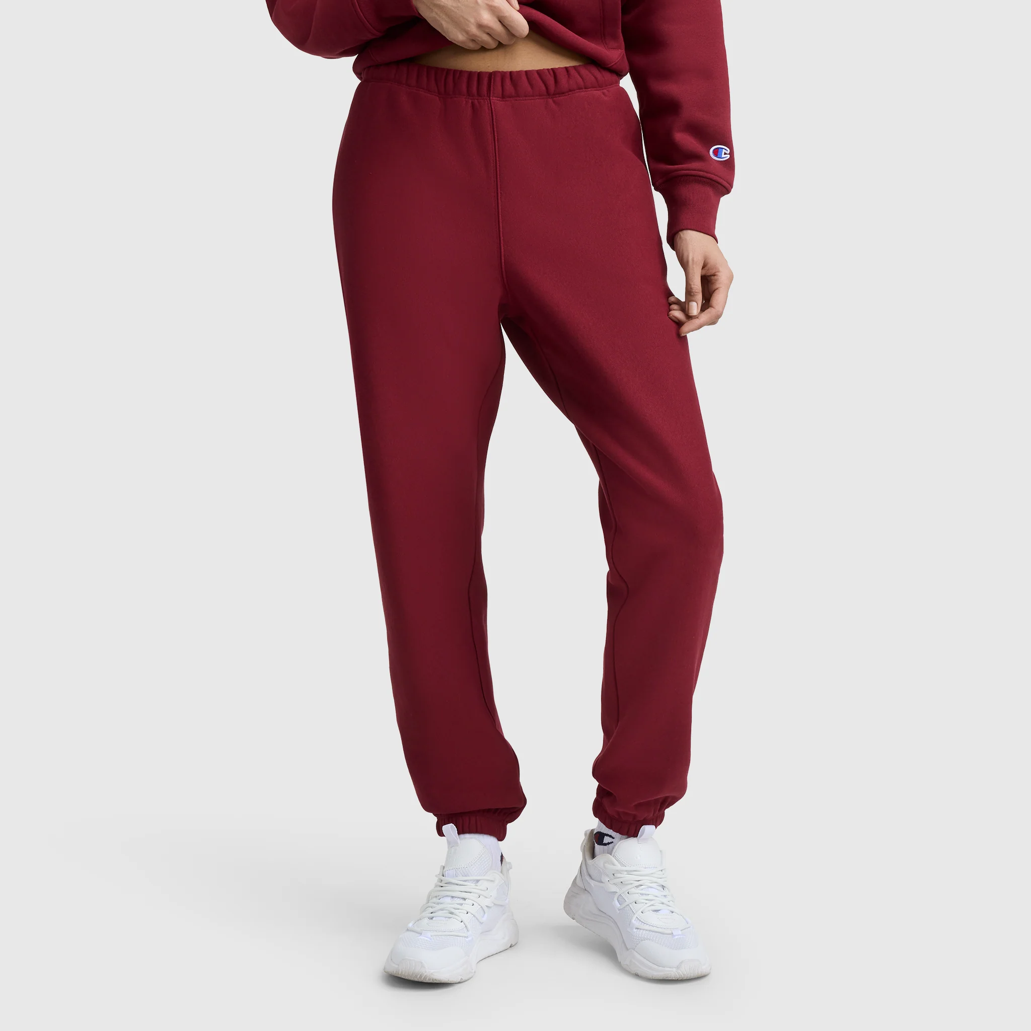 Image of Essentials Reverse Weave Cinched Bottom Sweatpant