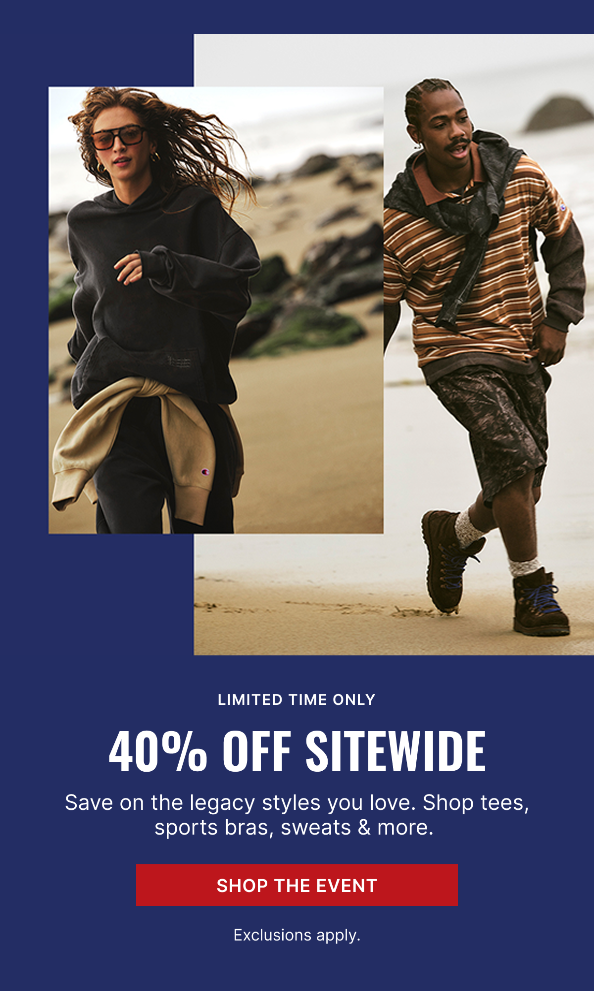 Shop 40% Off Sitewide