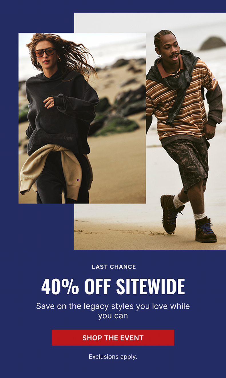 Shop 40% Off Sitewide