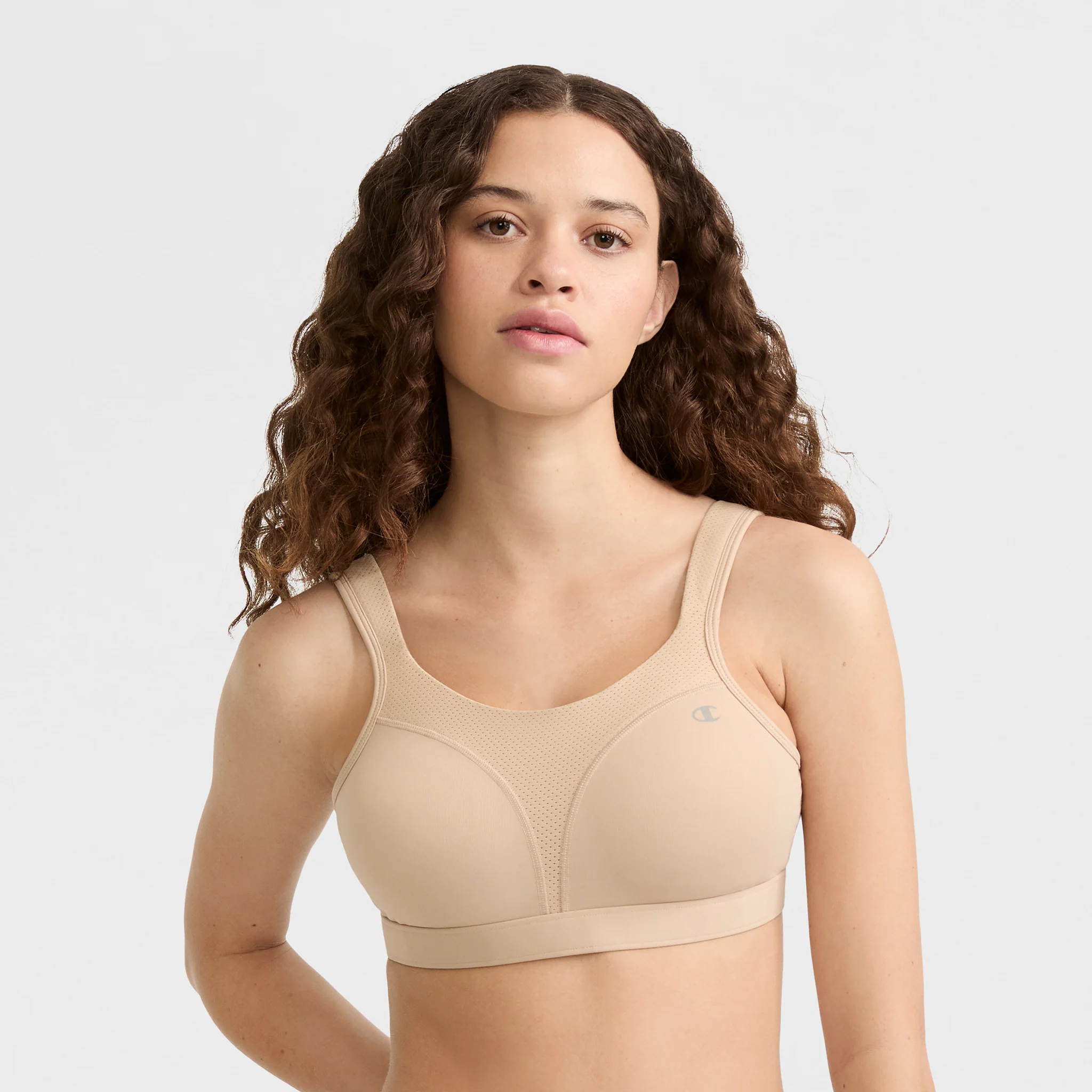 Image of Spot Comfort High-Impact Sports Bra, C Logo