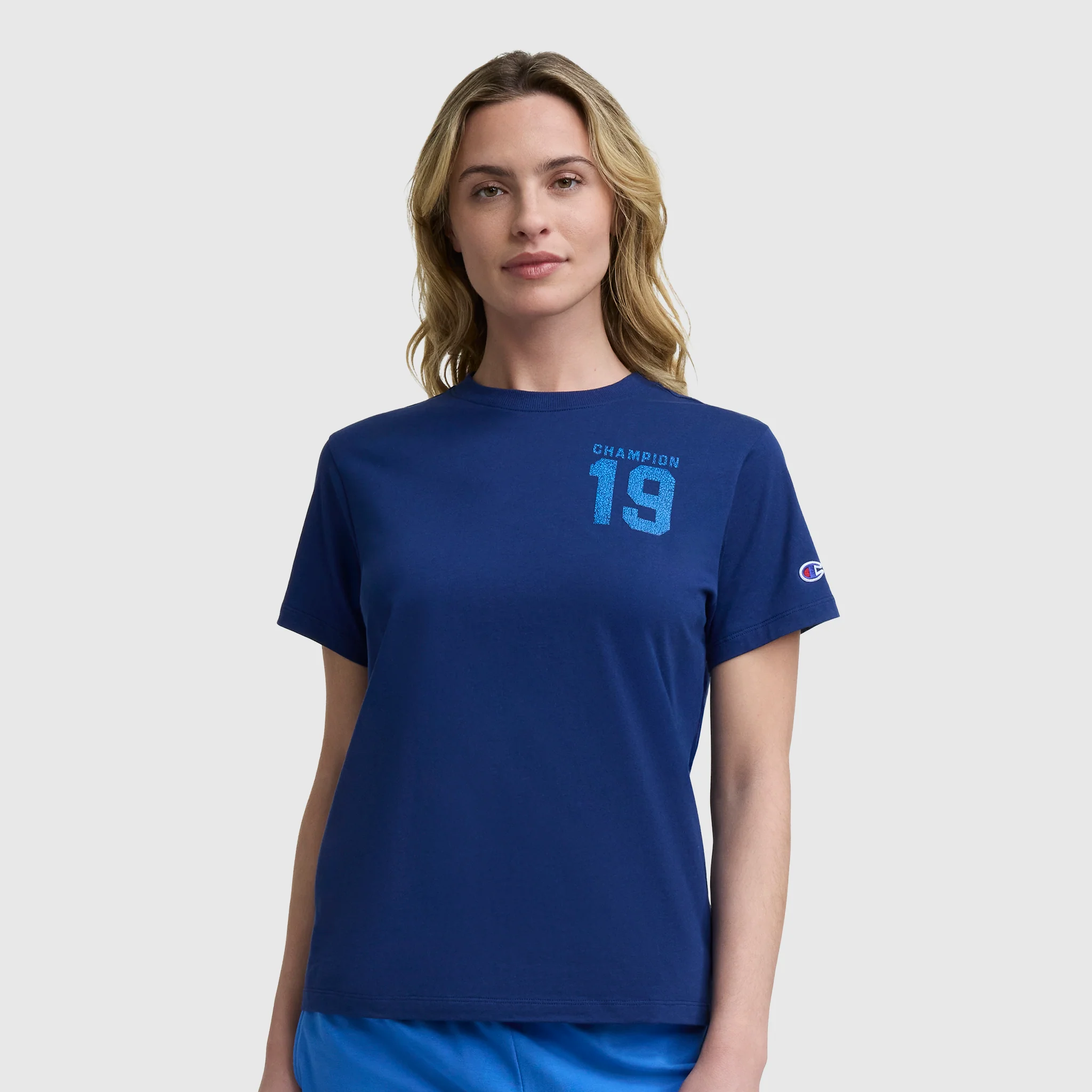 Image of Grid Iron '19 Graphic T-Shirt, C  Logo