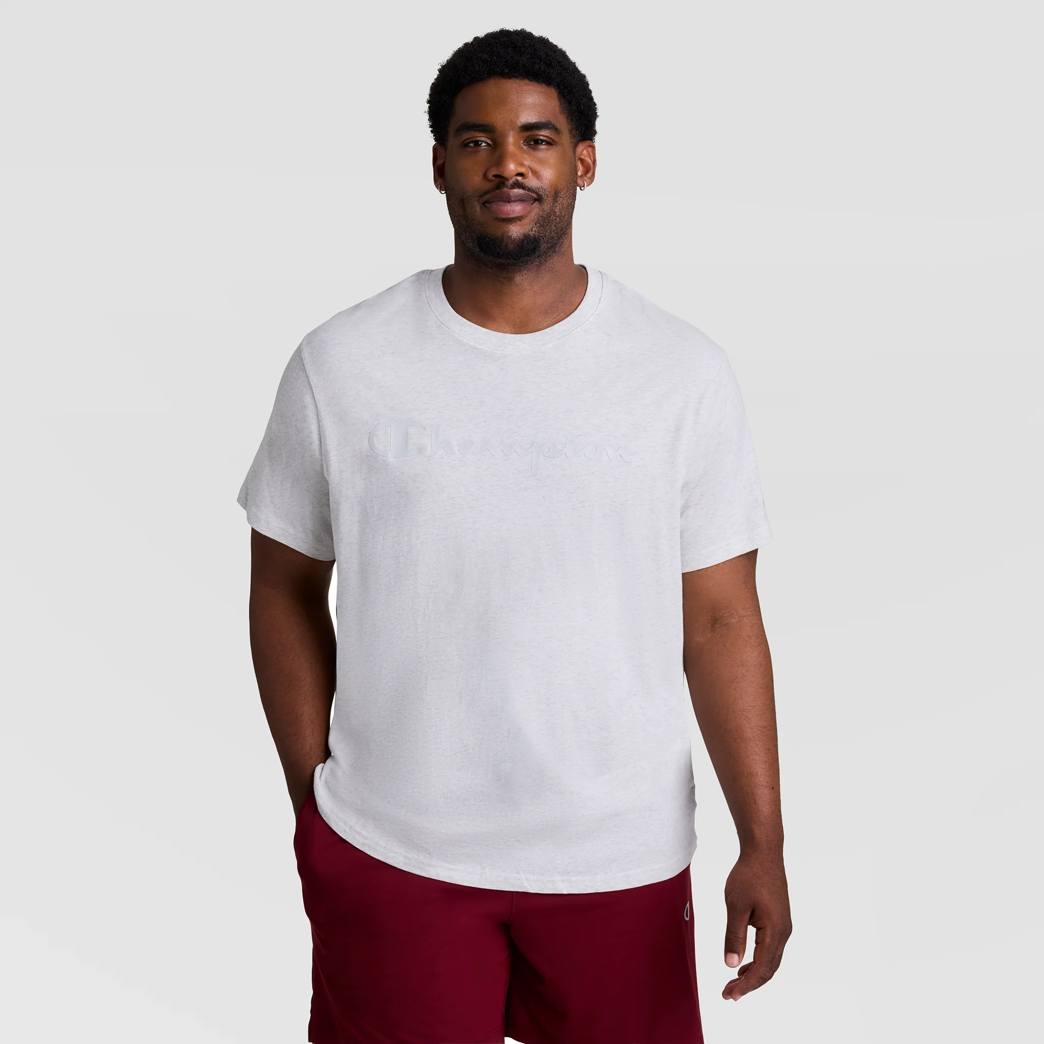 Image of Classic Graphic T-Shirt, Tonal Script Logo - Big & Tall
