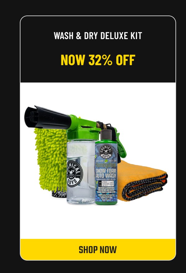 Wash & Dry Deluxe Kit - Now 32% Off