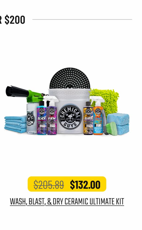 Wash, Blast, & Dry Ceramic Ultimate Kit