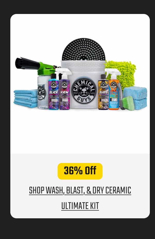 Wash, Blast, & Dry Ceramic Ultimate Kit