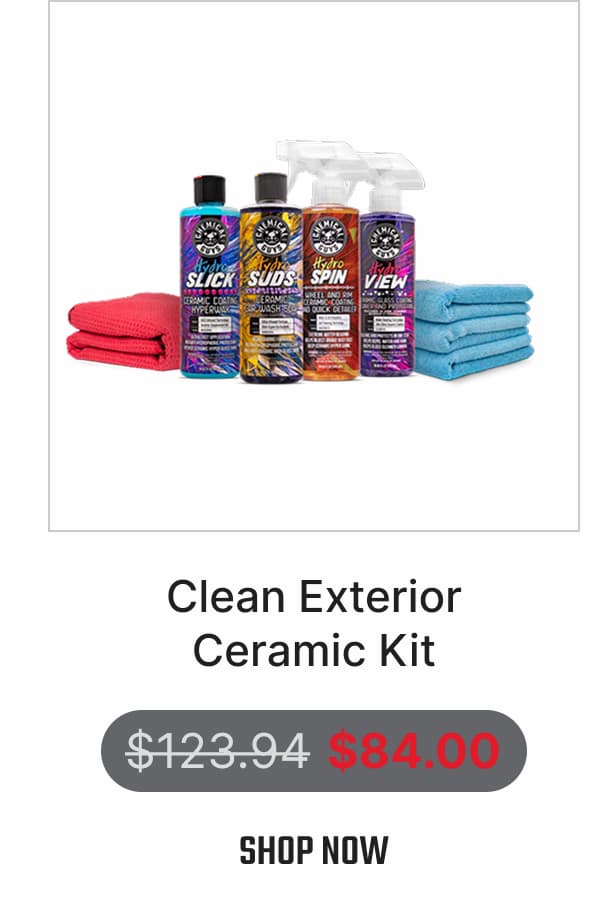 Clean Exterior Ceramic Kit