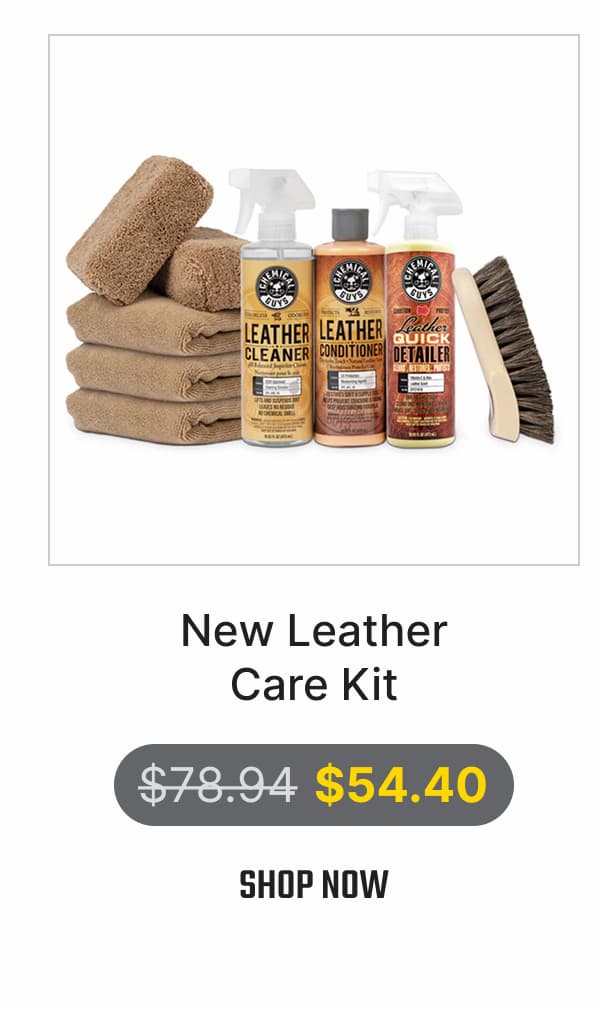 New Leather Care Kit