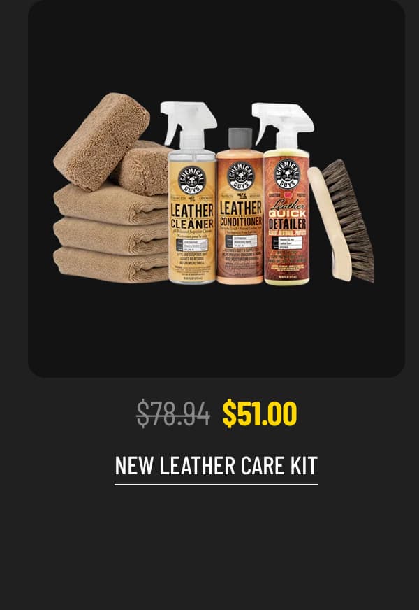 New Leather Care Kit