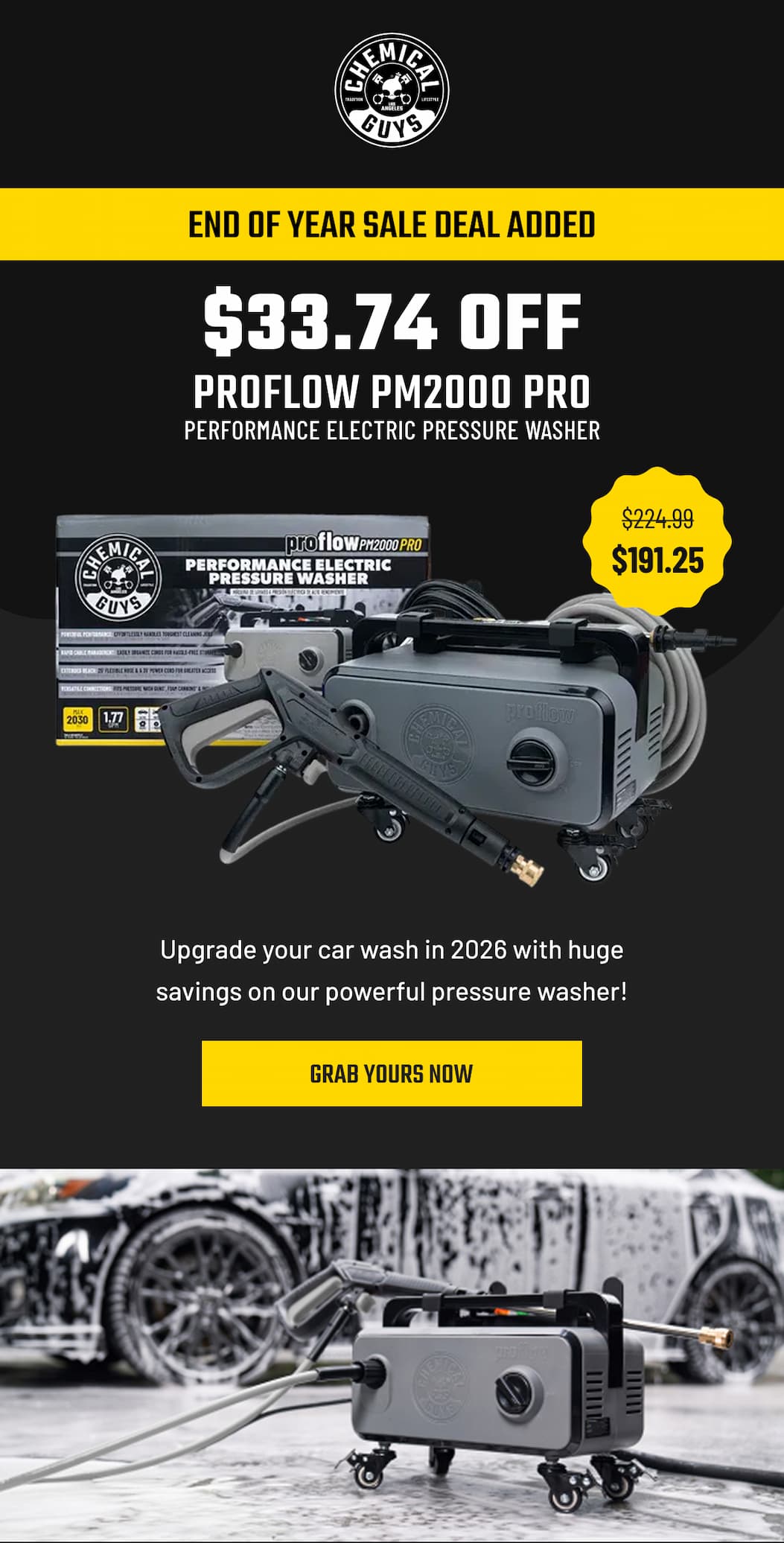 ProFlow PM2000 Pro Performance Electric Pressure Washer