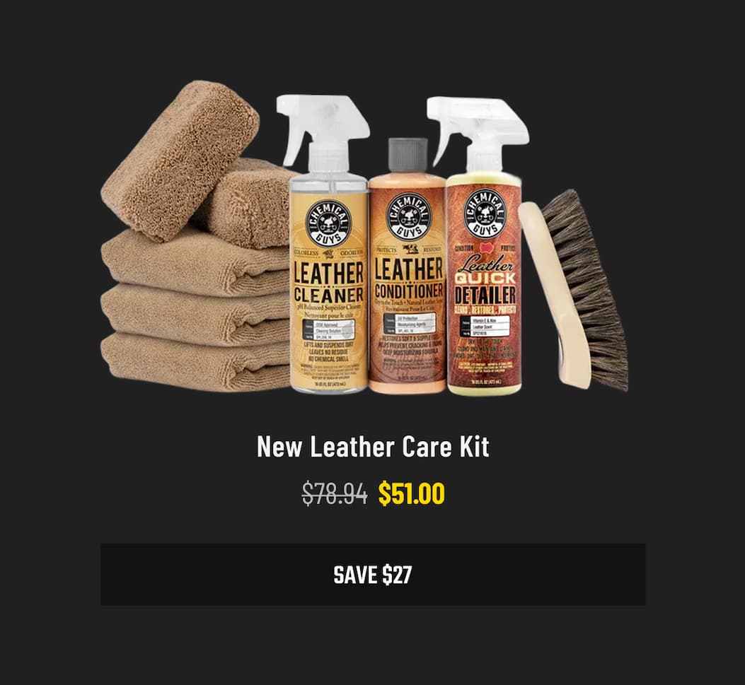 New Leather Care Kit