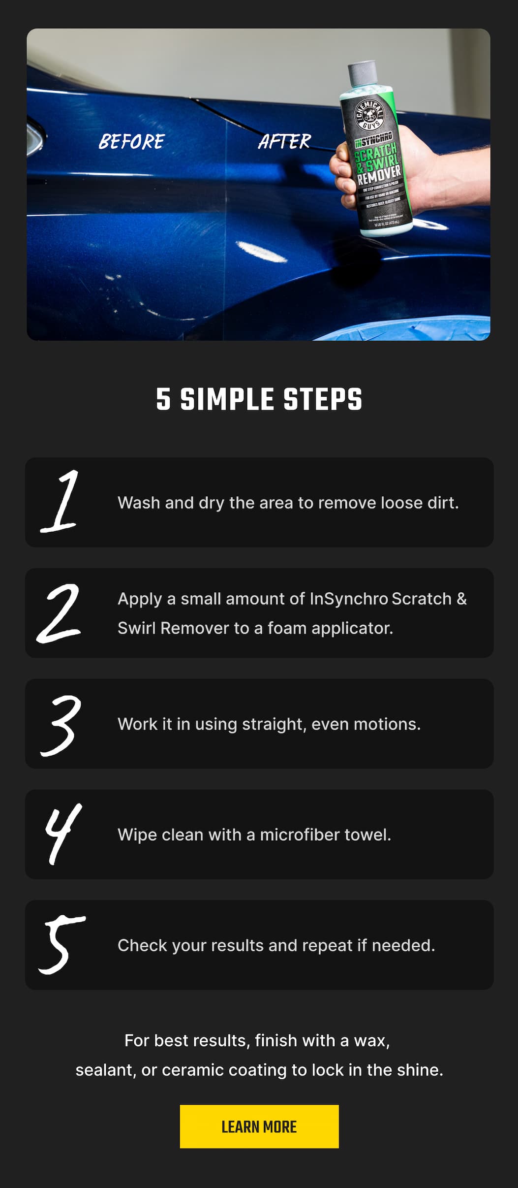 InSynchro Scratch & Swirl Remover