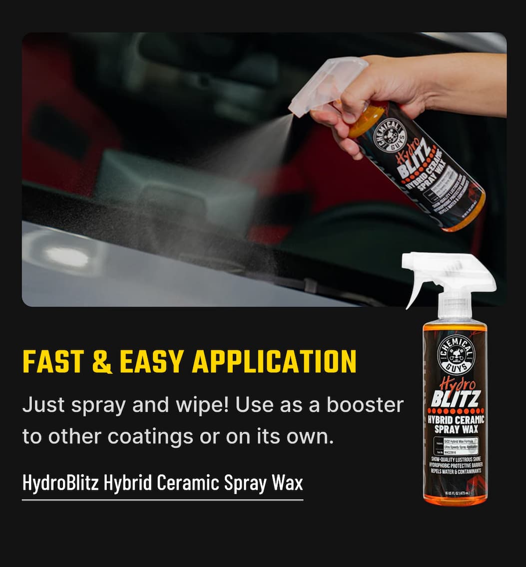 HydroBlitz Hybrid Ceramic Spray Wax
