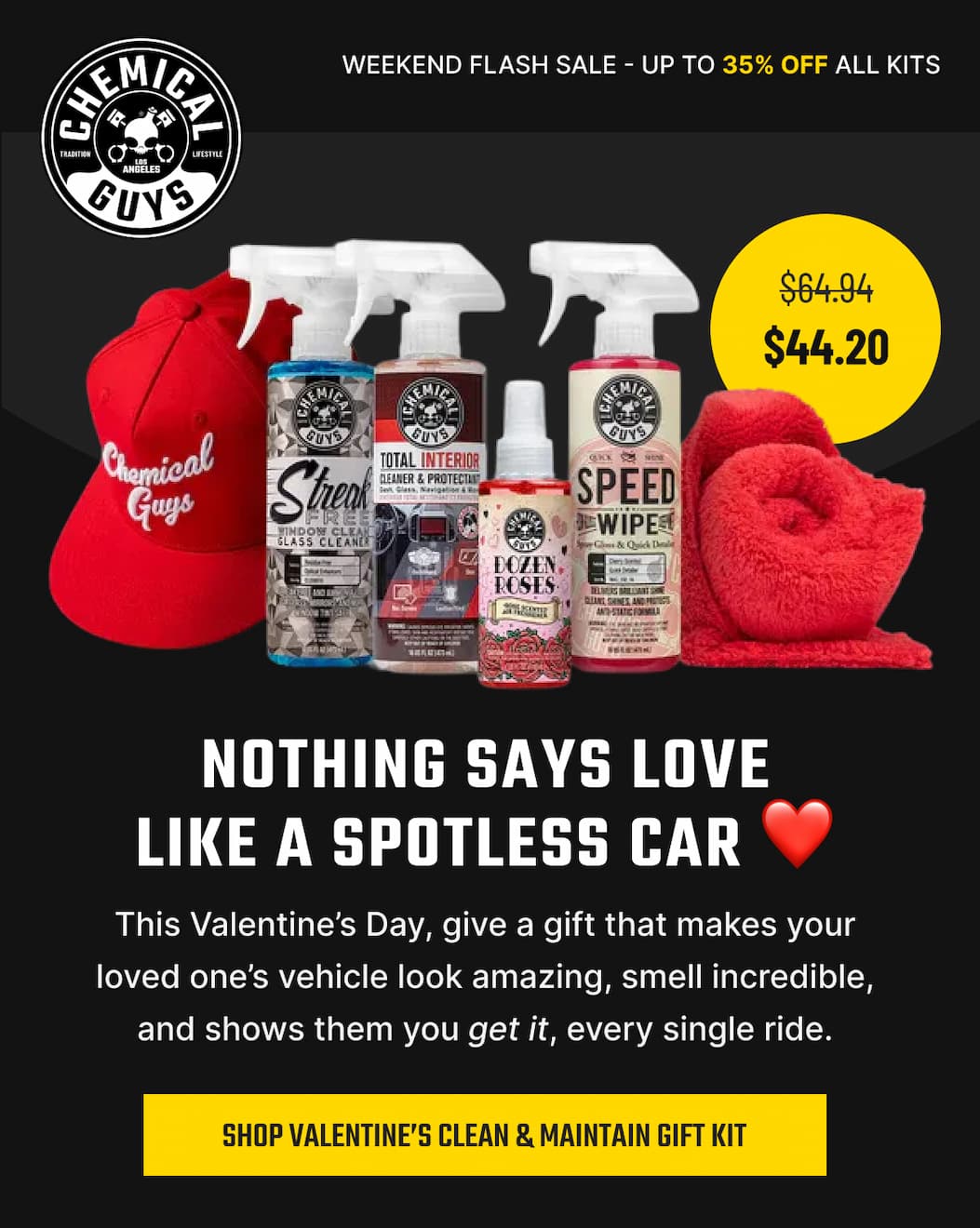 Valentines Clean & Maintain Gift Kit - Shop Now