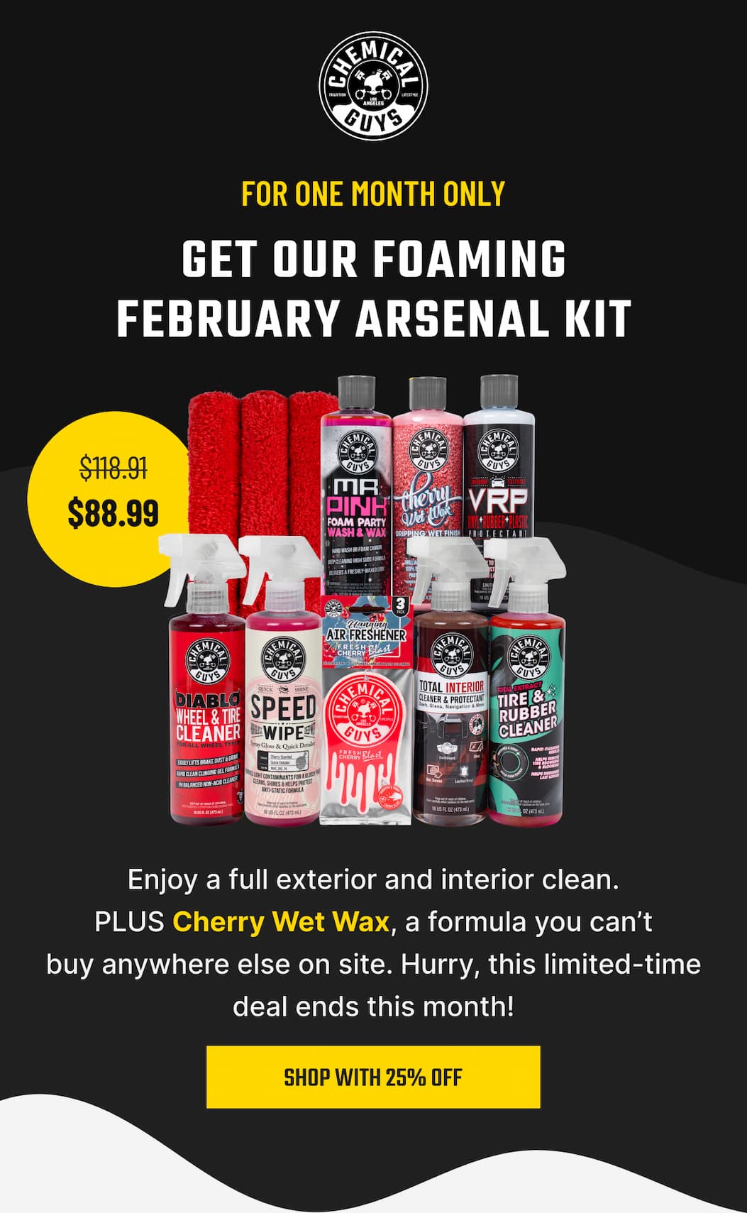 Foaming February Arsenal Kit
