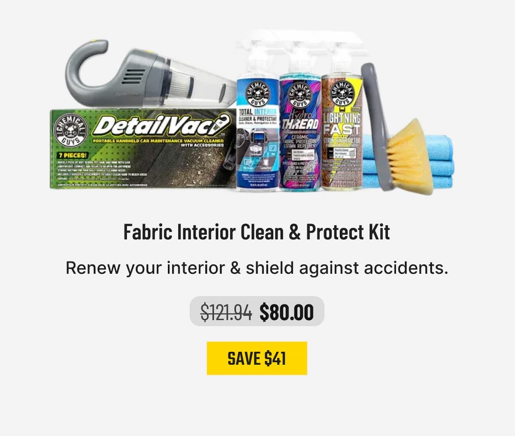 Fabric Interior Clean & Protect Kit