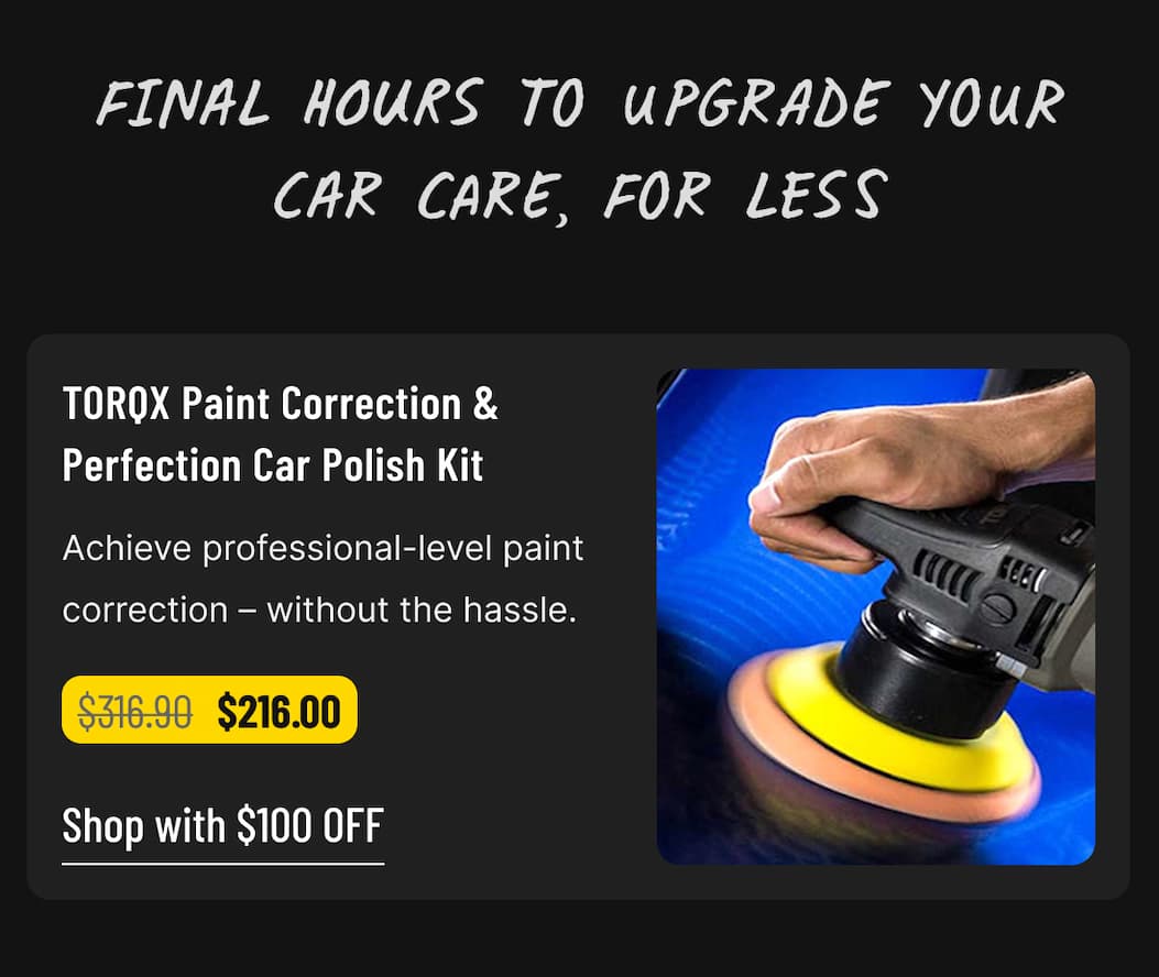 TORQX Paint Correction & Perfection Car Polish Kit