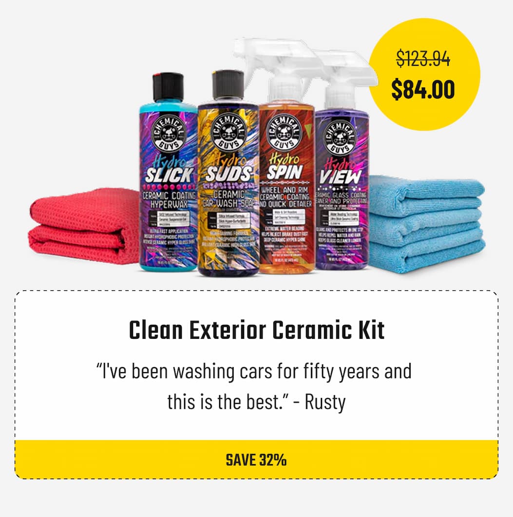 Clean Exterior Ceramic Kit
