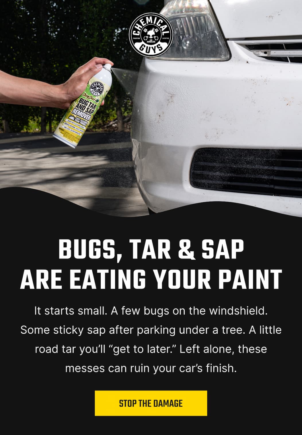 Shop Bug, Tar & Sap Removers