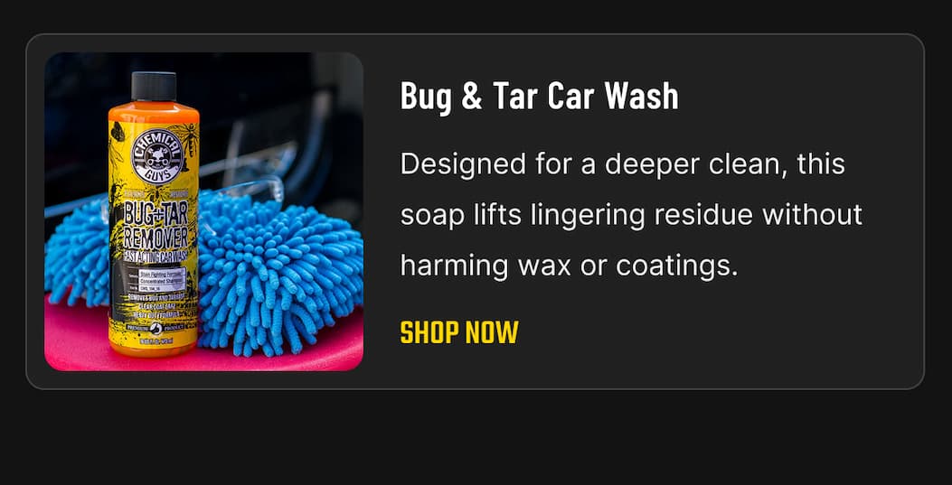 Bug & Tar Remover Car Wash