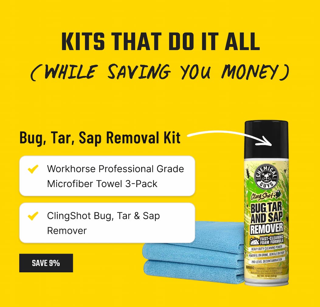 Bug, Tar, Sap Removal Kit