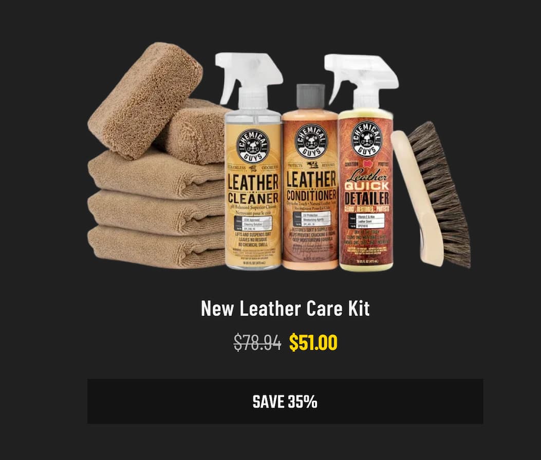 New Leather Care Kit